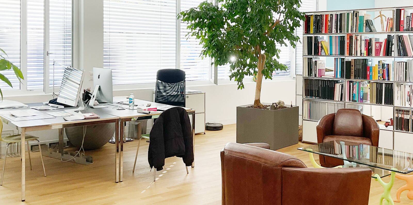 Arbeiten in kreativer Umgebung

